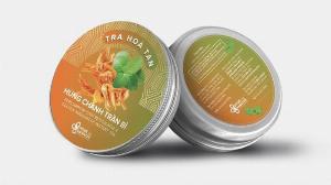 Trà Húng Chanh Trần Bì 50gr/250gr giúp tăng cường sức đề kháng, hỗ trợ giảm ho hen