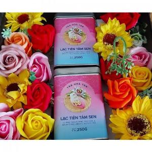Trà Lạc Tiên Tâm Sen hòa tan Hygie 50g/250g giúp giảm căng thẳng ngủ ngon