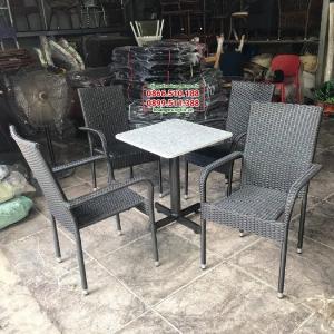 Bàn ghế cafe thanh lý tại phan thiết giá rẻ