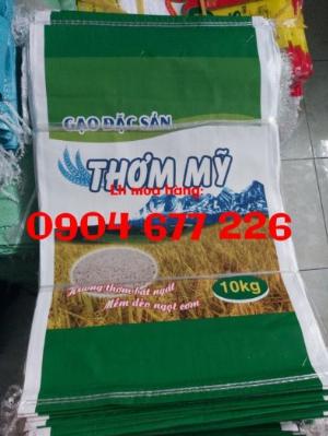 Bao pp dệt, bao pp dệt đựng gạo, bao gạo ST25
