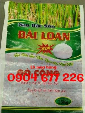 Bao pp dệt, bao pp dệt đựng gạo, bao gạo ST25