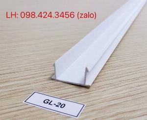 Nẹp nhựa PVC chỉ âm tường Nẹp nhựa PVC