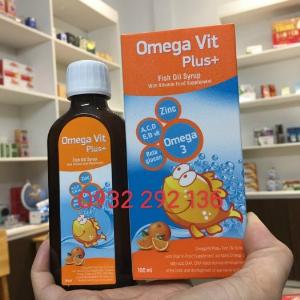 Omega  VIT Plus bổ sung dưỡng chất giúp phát triển não bộ và mắt