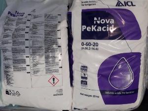 Phân bón tạo mầm Nova pekacid (Soluble acidic PK fertilier) – ICL/Israel
