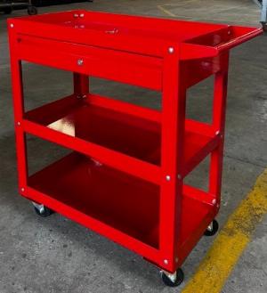 Xe Đẩy 3 Tầng Có Bảng Treo Dụng Cụ