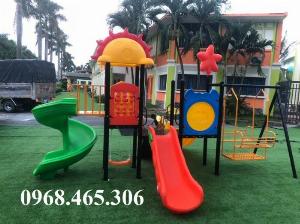Cầu trượt xích đu liên hoàn