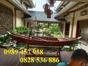 Xuồng gỗ, xuồng gỗ ba lá, xuồng gỗ chèo tay, xuồng gỗ trang trí