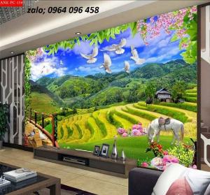 Gạch 3d ốp tường - tranh gạch 3d - FDA22