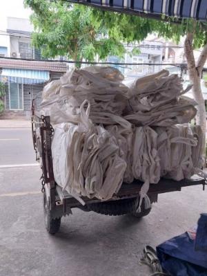 Bao jumbo, bao 1 tấn đóng hàng, bao 1 tấn trữ kho.
