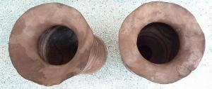 2 bình đồng vỏ 105mm