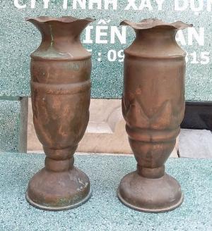 2 bình đồng vỏ 105mm