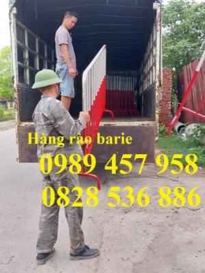 Hàng rào khu chung cư, hàng rào di động barie 1mx2m, 1,2mx2m, 1,5mx2m có sẵn