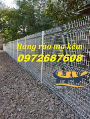 Hàng rào mạ kẽm, hàng rào thép, lưới thép hàng rào bảo vệ tại Long An