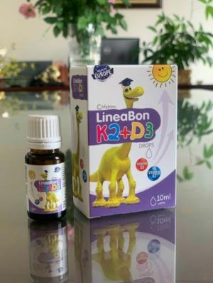 LineaBON D3K2  giúp bổ sung vitamin D3 K2 cho trẻ, hỗ trợ phát triển chiều cao