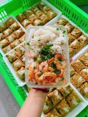 Chả cá + tôm + mực 1 hộp mix 3 món 500gr