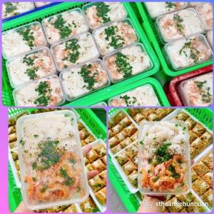 Chả cá + tôm + mực 1 hộp mix 3 món 500gr