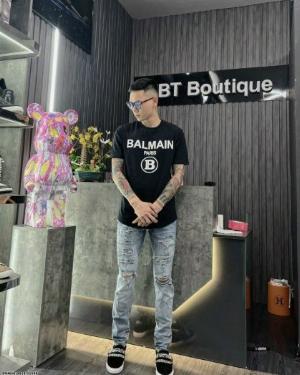 Áo thun nam blm trắng đen2 mẫu