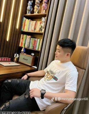 Áo thun nam gci cọp thời trang và xám