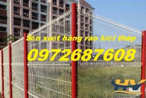 Nhận sản xuất lưới hàng rào, hàng rào mạ kẽm, hàng rào lưới thép hàn tại Lâm Đồng