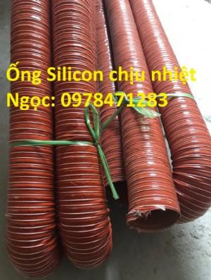 Ống silicone chịu nhiệt cao D200, D250mm dùng hút khí nóng, thông gió.