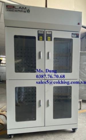 Tủ đựng hóa chất có lọc hấp thu - Rộng 1200mm