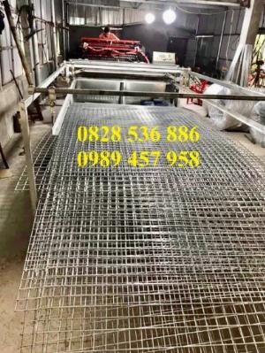 Bán Lưới mạ kẽm D1 12x12, D2 25x25, D3 ô 25x25, D4 50x50, Lưới đổ sàn D4 100x100