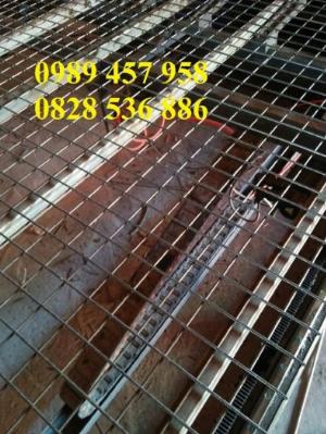 Lưới thép phi 4 ô 50x50 mạ kẽm cuộn khổ 1,2x2m và 1,5mx2m, LƯỚI THÉP HÀN MẠ KẼM D5