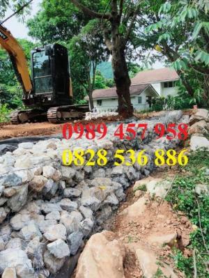 Nhà sản xuất Rọ đá bọc nhựa 2x1x1m, rọ đá mạ kẽm 1x1x1m, 1x1x0,5m