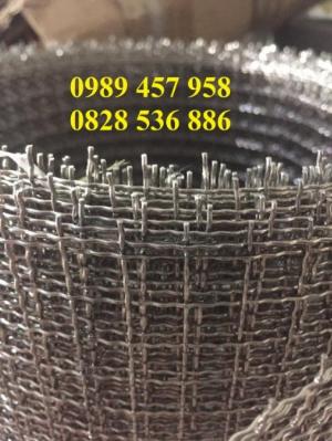 SUS304, SUS316 Lưới đan inox 1ly 10x10, Inox304 1,2ly ô 15x15, 20x20