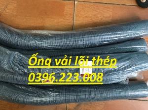 Chuyên sỉ lẻ ống gió mềm vải hàn quốc, ống vải bạt lõi thép hút khí chịu nhiệt phi 400, phi 450, phi 500 .