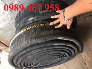 Ống cao su bố vải 5 lớp phi 38, Phi 42, Phi 50, Ống xả nước phi 80, phi 90, phi 150, phi 200