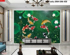 Mẫu tranh gạch 3d phòng khách - GVVV4