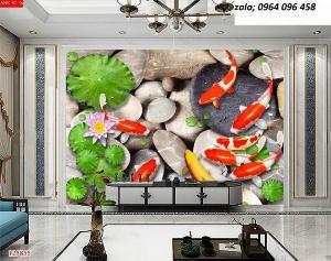 Mẫu tranh gạch 3d phòng khách - GVVV4