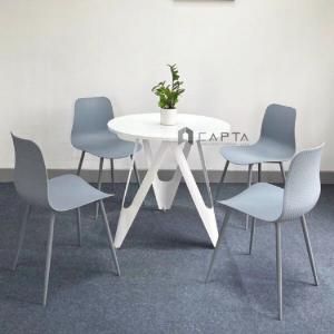 Bộ bàn 4 ghế nhựa tiếp khách giá rẻ cho văn phòng SL VICTORIA-08G / CC3004