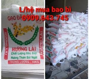 Bao đựng gạo thường, bao có in các loại gạo cho đại lý, cửa hàng