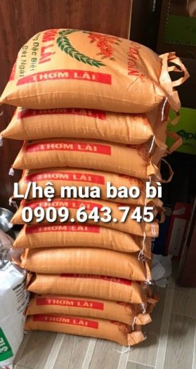 Bao đựng gạo thường, bao có in các loại gạo cho đại lý, cửa hàng