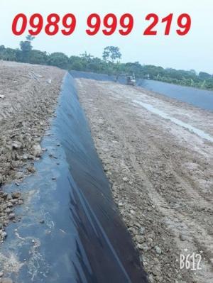 Màng,bạt lót hdpe khổ 3m dài 100m trải bờ chống sạt lở
