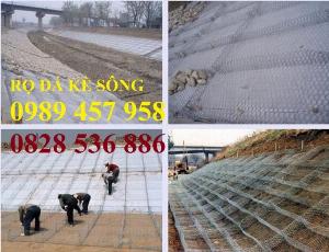 Rọ đá mạ kẽm, Rọ đá hộc 2x1x1, Rọ thép bọc nhựa Trần Vũ Nguyên