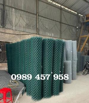 Bán lưới b40 bọc nhựa, Lưới làm sân tennis, sân bóng, B40 50x50 khổ 2,4mx10m