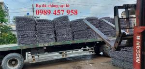 RỌ THÉP MẠ KẼM, BỌC NHỰA, RỌ ĐÁ 1 KHỐI, Rọ đá hộc 2 khối 2x1x1