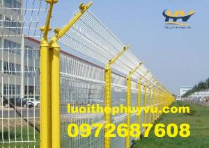 Mẫu hàng rào lưới thép, hàng rào mạ kẽm, hàng rào sơn tĩnh điện đẹp, giá rẻ tại Bà Rịa Vũng Tàu
