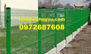 Hàng rào lưới thép hàn, lưới thép hàng rào, hàng rào thép mạ kẽm tại Tây Ninh