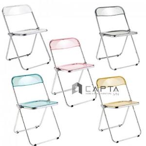 Ghế cafe nhựa trong suốt có thể gấp xếp gọn CT3618-S