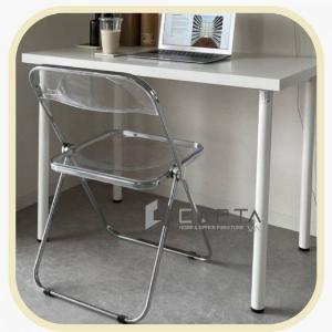 Ghế cafe nhựa trong suốt có thể gấp xếp gọn CT3618-S