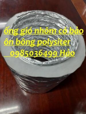 Ống gió nhôm có bảo ôn hàn quốc dùng cho diều hoà lạnh phi 200