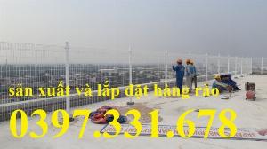 Hàng rào mạ kẽm, sơn tĩnh điện, mạ kẽm nhúng nóng giá tốt nhất thị trường