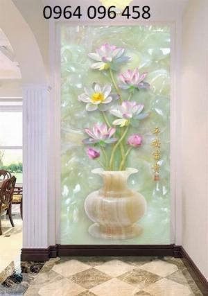 Tranh gạch 3d bình hoa - 7211S