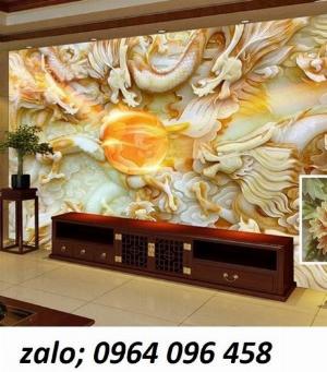 Tranh gạch 3d rồng phong thủy - 632XC
