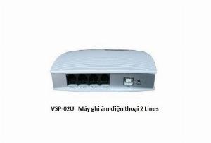 Máy ghi âm điện thoại VSP-02U, 2 lines