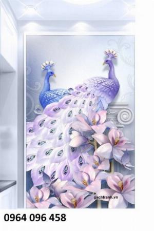Tranh gạch 3d ốp tường cầu thang - FDS22